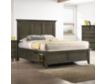 Intercon San Mateo Gray 4-Piece Queen Storage Bedroom Set small image number 2