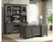 Intercon Foundry Charcoal Executive Desk small image number 3