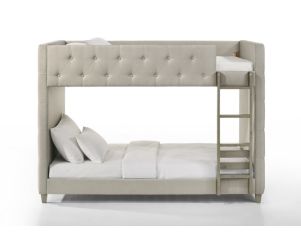 Intercon Addyson Upholstered Twin Bunk Bed