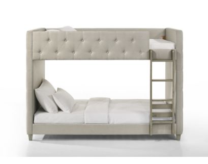 Intercon Addyson Upholstered Twin Bunk Bed