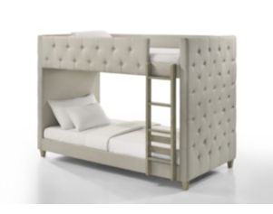 Intercon Addyson Upholstered Twin Bunk Bed