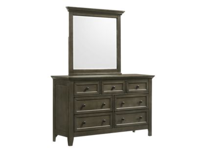 Intercon San Mateo Gray Dresser Mirror