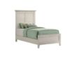 Intercon San Mateo White Twin Bed small image number 1