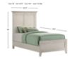 Intercon San Mateo White Twin Bed small image number 3