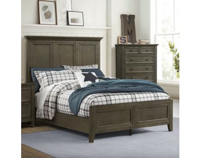 Intercon San Mateo Gray Full Bed