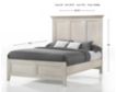 Intercon San Mateo Full Panel Bed small image number 2
