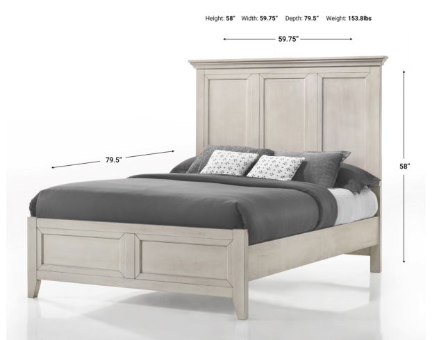 Intercon San Mateo Full Panel Bed large image number 2