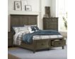 Intercon San Mateo Gray Full Storage Bed small image number 2