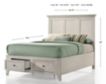 Intercon San Mateo White Full Storage Bed small image number 2