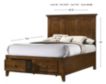 Intercon San Mateo Brown Full Storage Bed small image number 3