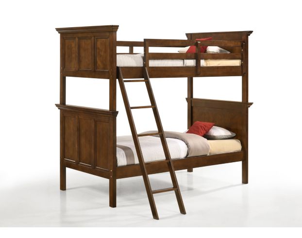 Intercon San Mateo Brown Twin Bunk Bed large image number 1
