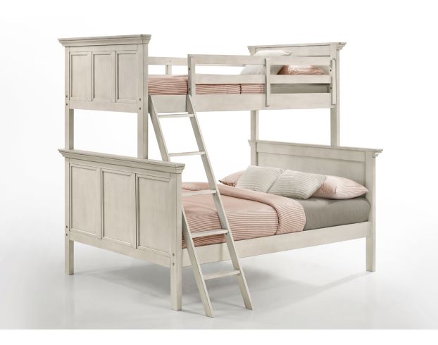 Intercon San Mateo White Twin Over Full Bunk Bed large image number 1