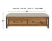 Intercon Norcross Storage Bench small image number 4