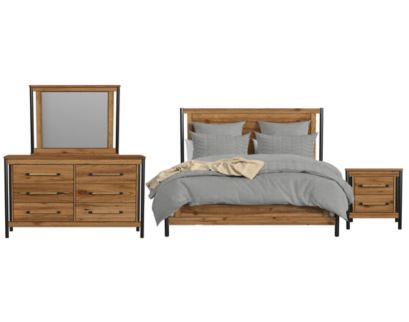 Intercon Norcross 4-Piece Queen Bedroom Set