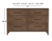 Intercon Oslo Dresser with Mirror small image number 4
