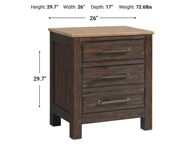 Intercon Transitions Nightstand large image number 8