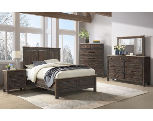Intercon Transitions 4-Piece Queen Bedroom Set large image number 1