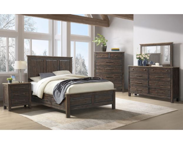 Intercon Transitions Queen Storage Bed large image number 4