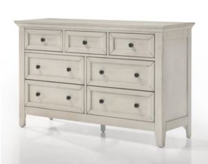 Intercon San Mateo Rustic White Dresser