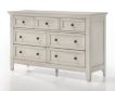 Intercon San Mateo Rustic White Dresser small image number 1