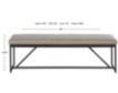 Intercon Eden Dining Bench small image number 6