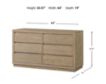 Intercon Bello Sandstone Dresser small image number 4