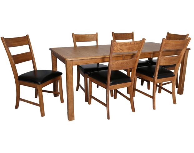 Intercon Family Dining Table & 6 Side Chairs large image number 1