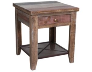Int'l Furniture Antique Collection Solid Wood End Table