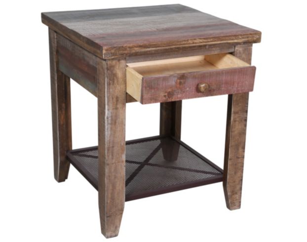 Int'l Furniture Antique Collection Solid Wood End Table large image number 2