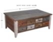 Int'l Furniture Antique Coffee Table small image number 4