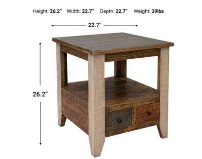 Int'l Furniture Antique End Table