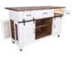 Int'l Furniture Pueblo Distressed White Island small image number 2