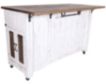 Int'l Furniture Pueblo Distressed White Island small image number 3