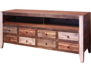 Int'l Furniture Antique Collection 8 Drawer TV Stand
