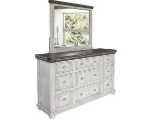 Int'l Furniture Luna Dresser with Mirror