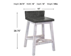 Int'l Furniture Stone Counter Stool