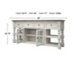 Int'l Furniture Stone 80" TV Stand small image number 4
