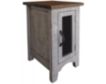Int'l Furniture Pueblo Gray Chairside Table small image number 1