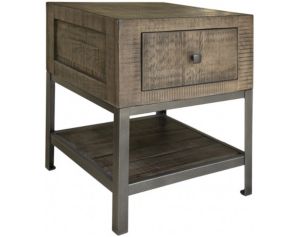 Int'l Furniture Urban Gray End Table