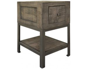 Int'l Furniture Urban Grey Chairside Table