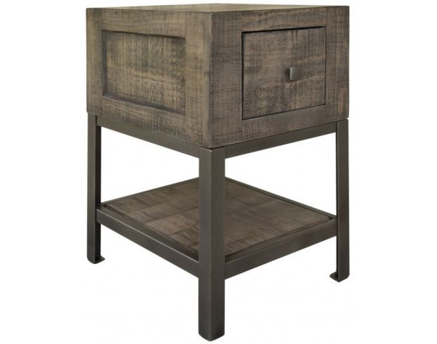 Int'l Furniture Urban Grey Chairside Table large image number 1