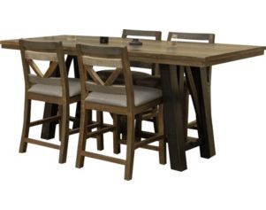 Int'l Furniture Loft 5-Piece Counter Set