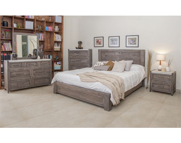 Int'l Furniture Marble Queen Bed large image number 1