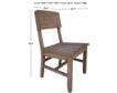 Int'l Furniture Sahara Wood Dining Chair small image number 3