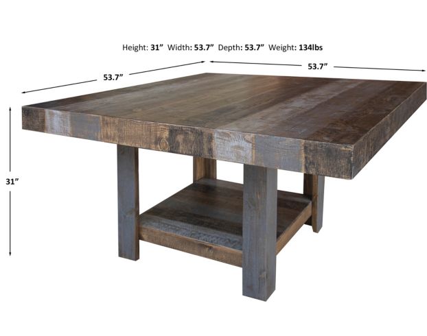 Int'l Furniture Loft Dining Table large image number 8