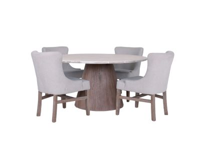 Int'l Furniture Sahara 5-Piece Round Dining Set