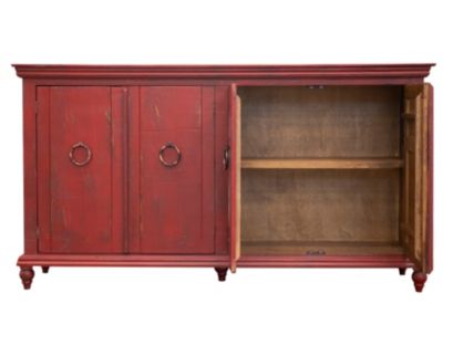 Int'l Furniture Capri Red Console