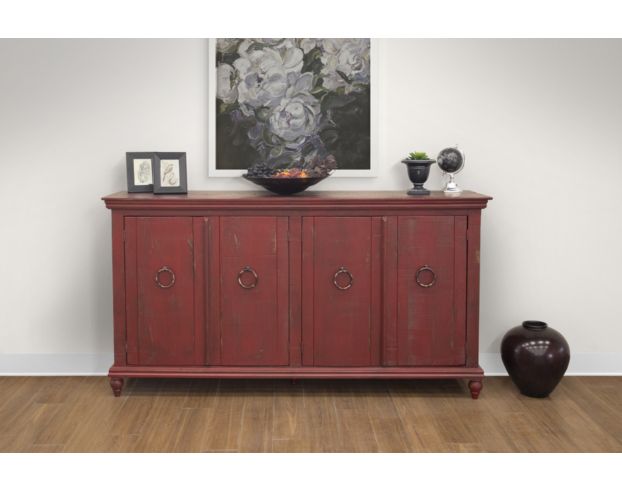 Int'l Furniture Capri Red Console large image number 2
