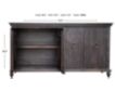 Int'l Furniture Capri Charcoal Console small image number 5