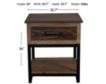 Int'l Furniture Olivo End Table small image number 7
